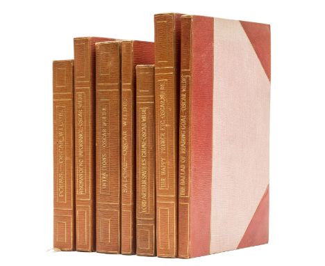 Wilde (Oscar) Poems, first edition, lacks half-title, ink marks to some contents pp., David Bogue, 1881; A Woman of No Import