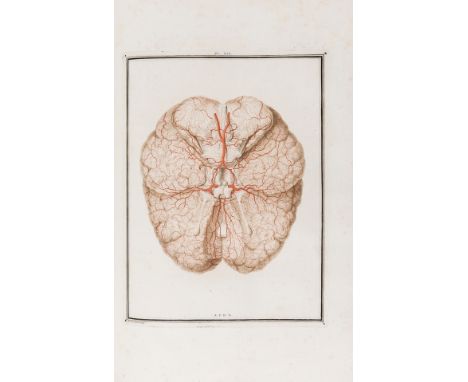 Vicq d'Azyr (Félix) Traité d'anatomie et de physiologie, vol.1 [all published], first edition, 35 plain and 34 aquatint plate