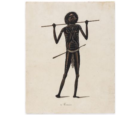 Australia.- New South Wales convict artist.- Browne (Richard, Dublin 1771-1824 Sydney) Memora, watercolour and bodycolour wit