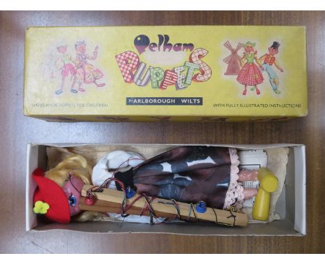 BOXED PELHAM PUPPET- MITZI