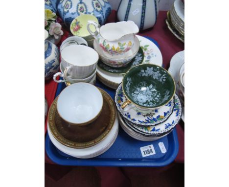 Foley Cups-Saucers, Paragon plates, etc:- One Tray.