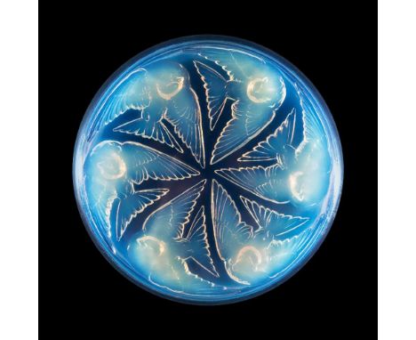 designed 1921opalescentmoulded R. LALIQUE, engraved France No. 5217cm (6 5/8in) diameterFootnote: IMPORTANT INFO FOR ‡ LOTSLo