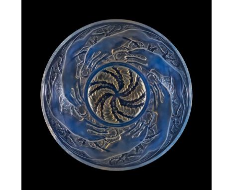 designed 1921opalescentmoulded R. LALIQUE, engraved France No. 321424cm (9 1/2in) diameterFootnote: IMPORTANT INFO FOR ‡ LOTS