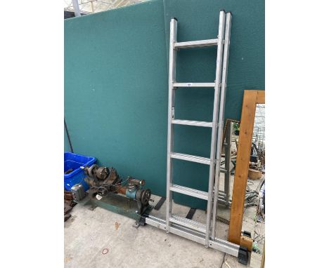 AN ALLOY LOFT LADDER 