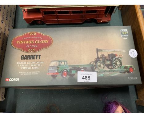 A CORGI LIMITED EDITION 'VINTAGE GLORY' BEDFORD LOW LOADER AND PRINCESS ROYAL TRACTION ENGINE 