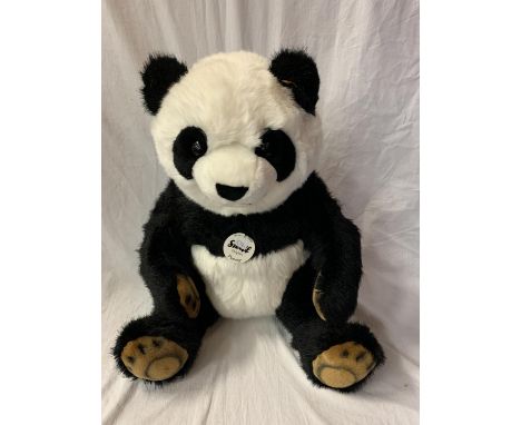 A STEIFF PUMMY PANDA 