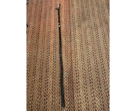 A THUMB WOODEN WALKING STICK 