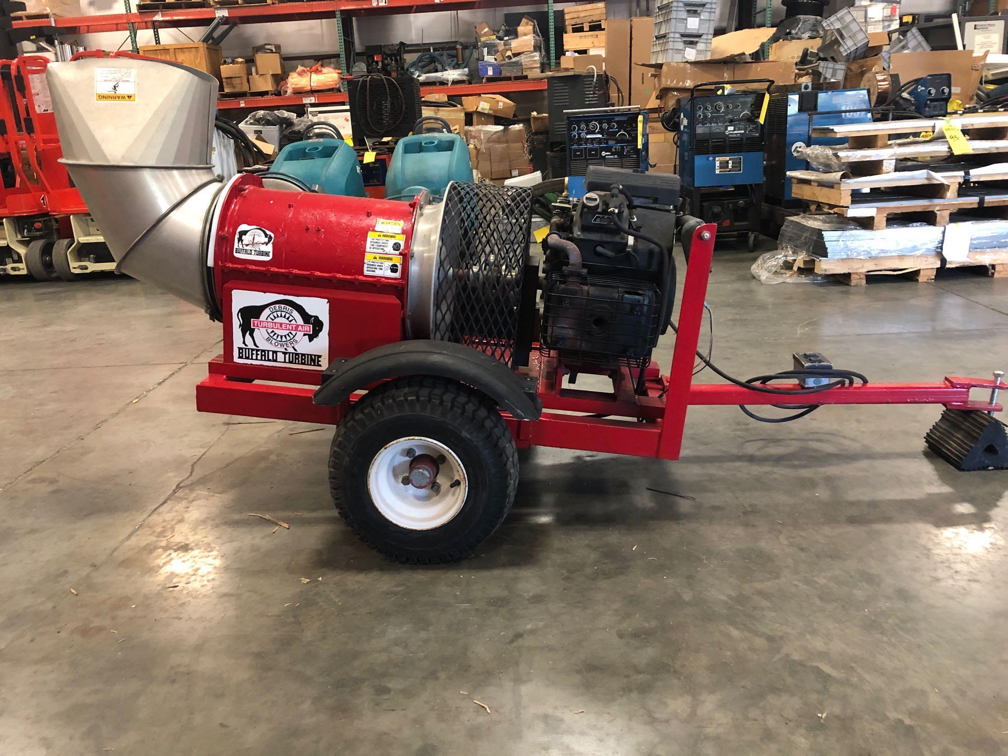 TOWBEHIND BUFFALO TURBINE INDUSTRIAL BLOWER WITH REMOTE CONTROLLED