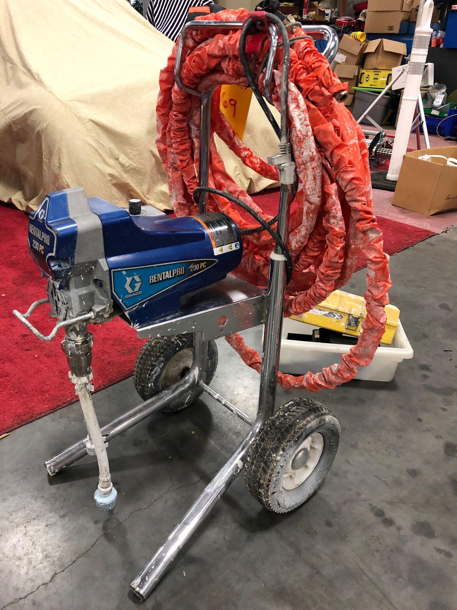 GRACO RENTALPRO 230 PC SPRAYER WITH GRACO SMART CONTROL