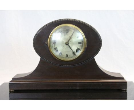 Antique mahogany cased James Walker of London bracket clock with two train movement 