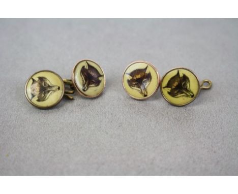 Pair of Louis Vuitton Cultured Pearl Cufflinks for sale at auction on 21st  September