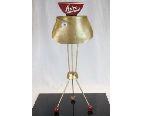 Vintage ' Avro Corsetry ' Shop Display Stand in the form of Ladies Hips on Stand, 80cms high