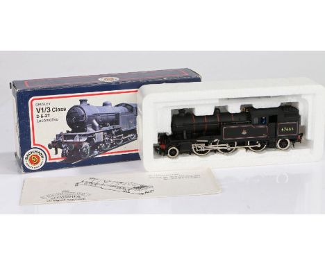 Bachmann OO gauge Gresley V1/3 Class 2-6-2T locomotive, 31-602 V1 67664 B.R. black, (hopper type bunker), boxed
