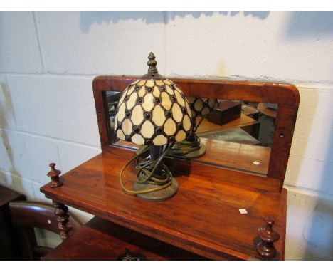 A small Tiffany style lamp, 29cm tall