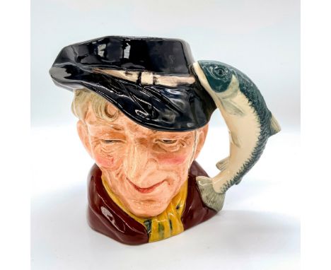 Variation Two. Maroon coat, yellow striped scarf, black hat. Royal Doulton backstamp. Artist: Max HenkIssued: 1987 - 1989Dime