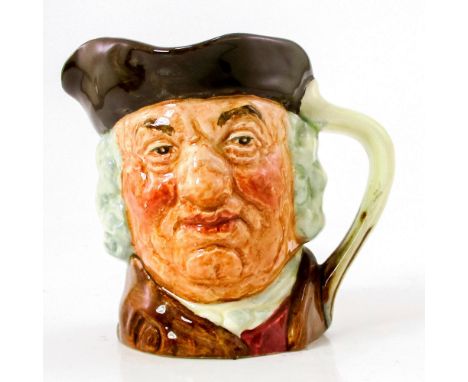 Dark brown hat; light brown, maroon and white robes.A celebrated poet, essayist and lexicographer, Dr. Johnson (1709 - 1784) 