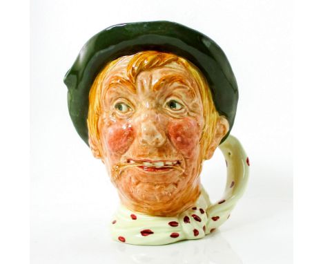 Green cap, white scarf with red polka-dots.Jarge, the colloquial version of George, is a typical country bumpkin, with his po