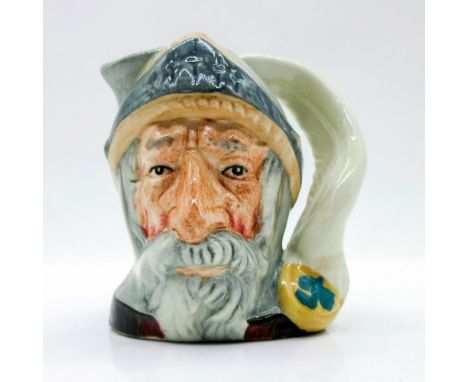 Blue-grey helmet; dark green robes.Don Quixote is the hero of the novel by Cervantes, a satirical parody of this chivalrous k