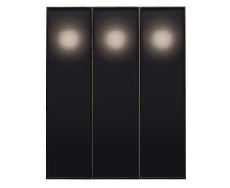 ANTHONY PEARSON (AMERICAN B. 1969) UNTITLED (3 PART FLARE) Three C-prints, mounted to acrylic in artist's frame Two signed wi