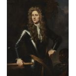NICOLAES MAES (DUTCH 1634-1693), PORTRAIT OF COLONEL RUPERT BRIDGE IN ARMOUR