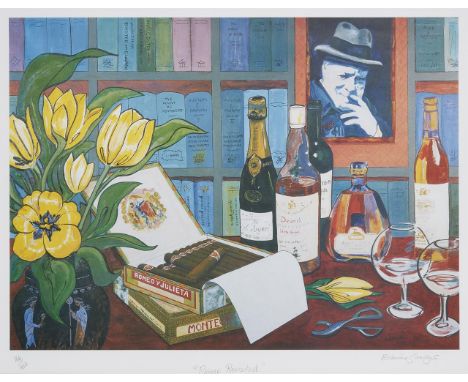 λ&nbspEDWINA SANDYS (BRITISH B. 1938) ROMEO REVISITED  Lithograph printed in colours Signed in pencil, titled and numbered 16