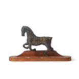 AN ITALIAN BRONZE HORSE, 19TH CENTURY