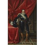 AFTER FRANS POURBUS THE YOUNGER (DUTCH 1570-1622), PORTRAIT OF HEINRICHS IV VON FRANKREICH IN ARMOUR
