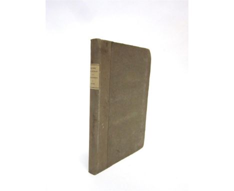 [TOPOGRAPHY]. DEVON Oliver, Rev. George. Historic Collections, Relating to Monasteries in Devon, first edition, by Cullum, Ex