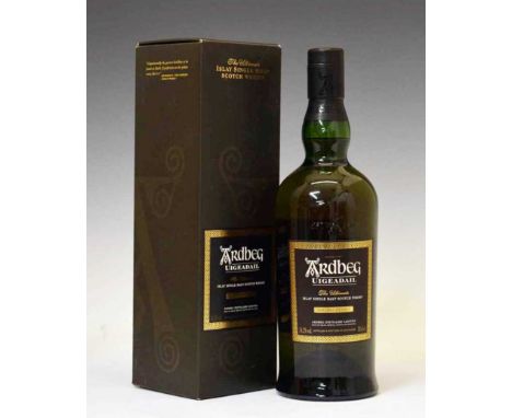 Ardbeg Uigeadail 'The Ultimate' Single Malt Scotch Whisky, Islay, one bottle