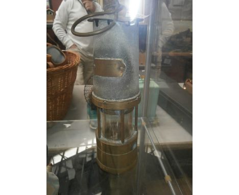 J H naylor of wigan miners lamp
