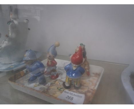 4 vintage noddy & friends ( noddy a/f)