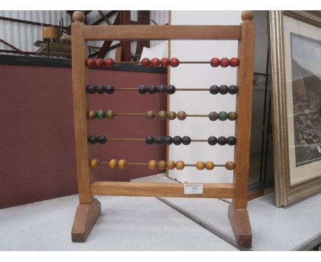 vintage wooden abacus