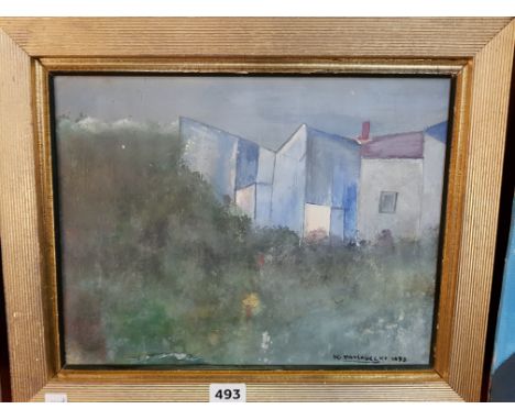 OIL ON BOARD - SIGNED K. PODSADECKI