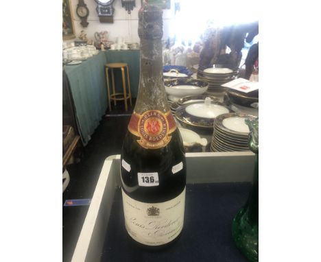 A Magnum bottle of 1969 vintage Louis Roderer champagne