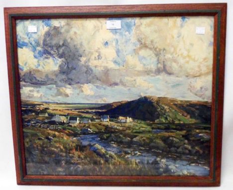 J. H. Craig: a framed Frost &amp; Reed coloured print, entitled Evening Sunlight in the Rosses
