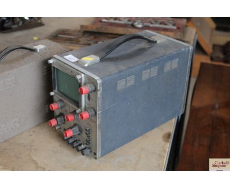A Telequipment oscilloscope - sold as a collector's item 