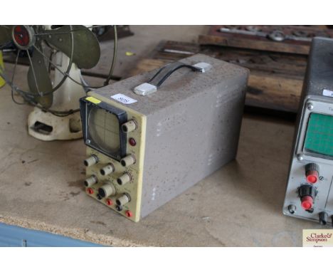 A Heathkit  oscilloscope - sold as a collector's item