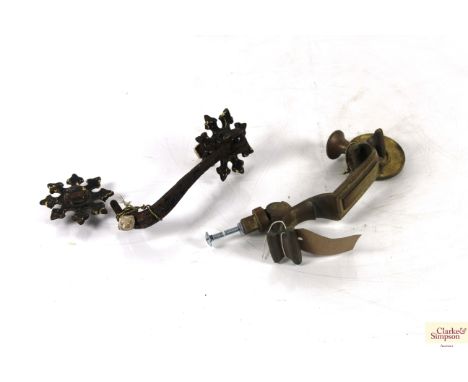 Two vintage door knockers