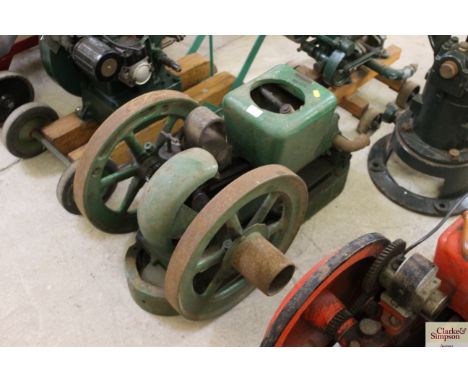 A Fairbanks Morse stationary engine 1½HP with handle and accessories 