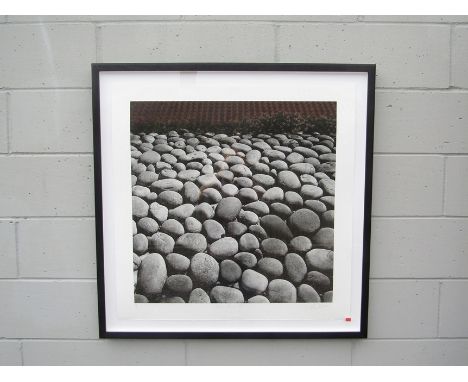 CHRIS SIMPSON (b.1952) A framed and glazed photographic giclee print, 'Zen Garden Diptic II'. Signed and titled in pencil and