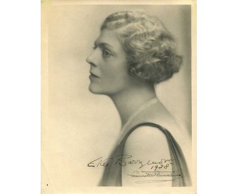 BARRYMORE ETHEL: (1879-1959) American actress, Academy Award winner for Best Supporting Actress in 1944 for her role as Ma Mo
