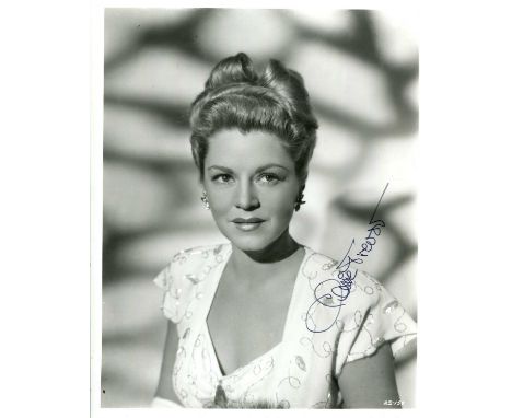 TREVOR CLAIRE: (1910-2000) American actress, Academy Award winner for Best Supporting Actress in 1948 for her role as Gaye Da