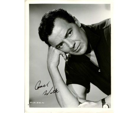 WILDE CORNEL: (1912-1989) Hungarian-born American actor, an Academy Award nominee for Best Actor in 1945 for his performance 
