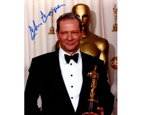ACADEMY AWARD WINNERS: A good, small selection of three signed colour 8 x 10 photographs by various Academy Award winners for