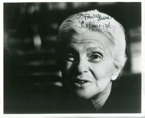 KAMINSKA IDA: (1899-1980) Polish actress, an Academy Award nominee for Best Actress in 1966 for her role as Rozalie Lautmann 