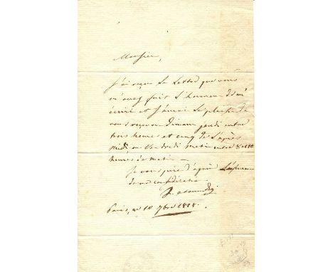 ANTOMMARCHI FRANCOIS CARLO: (1780-1838) Italian surgeon, the physician to Napoleon Bonaparte at Saint Helena from 1819-21 who