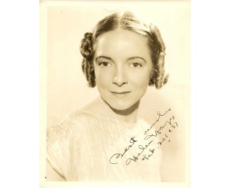 HAYES HELEN: (1900-1993) American actress, Academy Award winner for Best Supporting Actress in 1970 for her role as Ada Quons