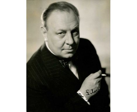 JANNINGS EMIL: (1884-1950) Swiss-born German actor, the first Academy Award winner for Best Actor in 1927/28 for his roles as