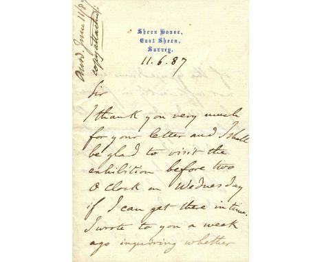 PHILIPPE OF ORLEANS: (1838-1894) Count of Paris, disputedly King of the French from 24th - 26th February 1848 as Louis Philip