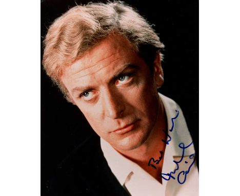 CAINE MICHAEL: (1933- ) English actor, Academy Award winner for Best Supporting Actor in 1986 for his role as Elliot in Hanna